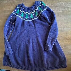 Hanna Andersson Christmas tree dress